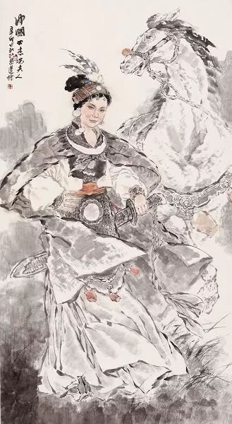 《巾帼女杰冼夫人》作者:江恩莲《咏冼夫人》三朝斧钺仗蛾眉,一谥声名