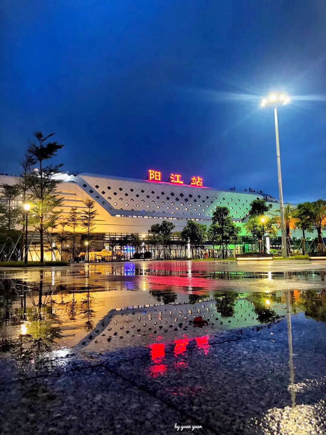 推介大美阳江夜景震撼所有阳江人