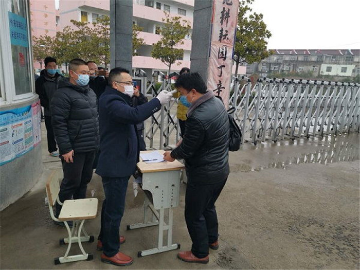 盱眙县桂五中学开展疫情防控演练活动