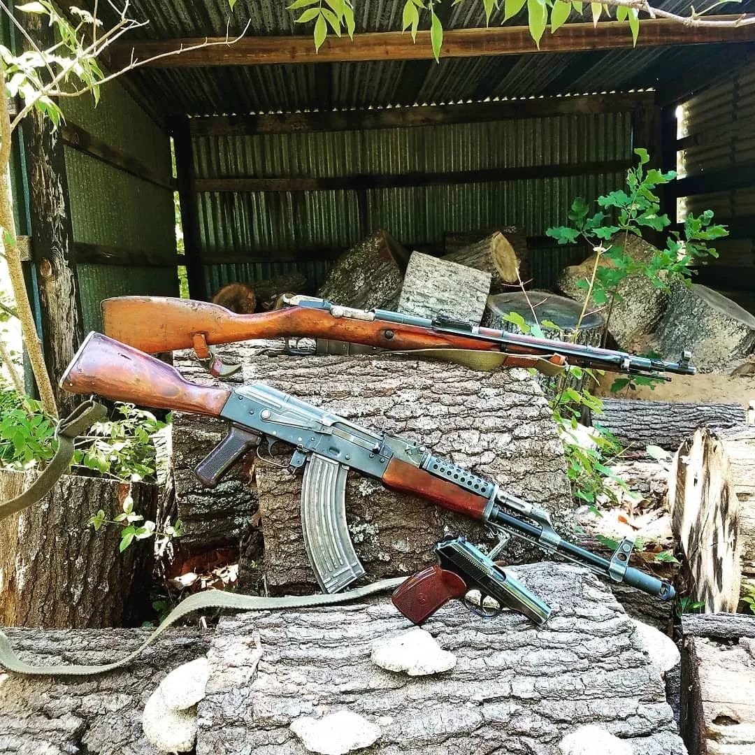 中式水连珠国外枪械玩家收藏的53式步骑枪图集