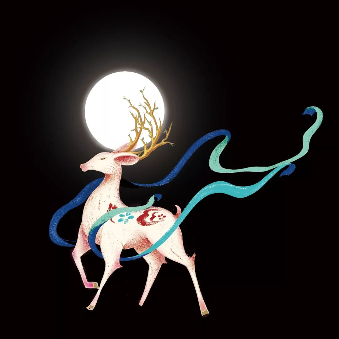 04-------------------------舒化奶设计结合"敦煌小鹿"充满中国文化