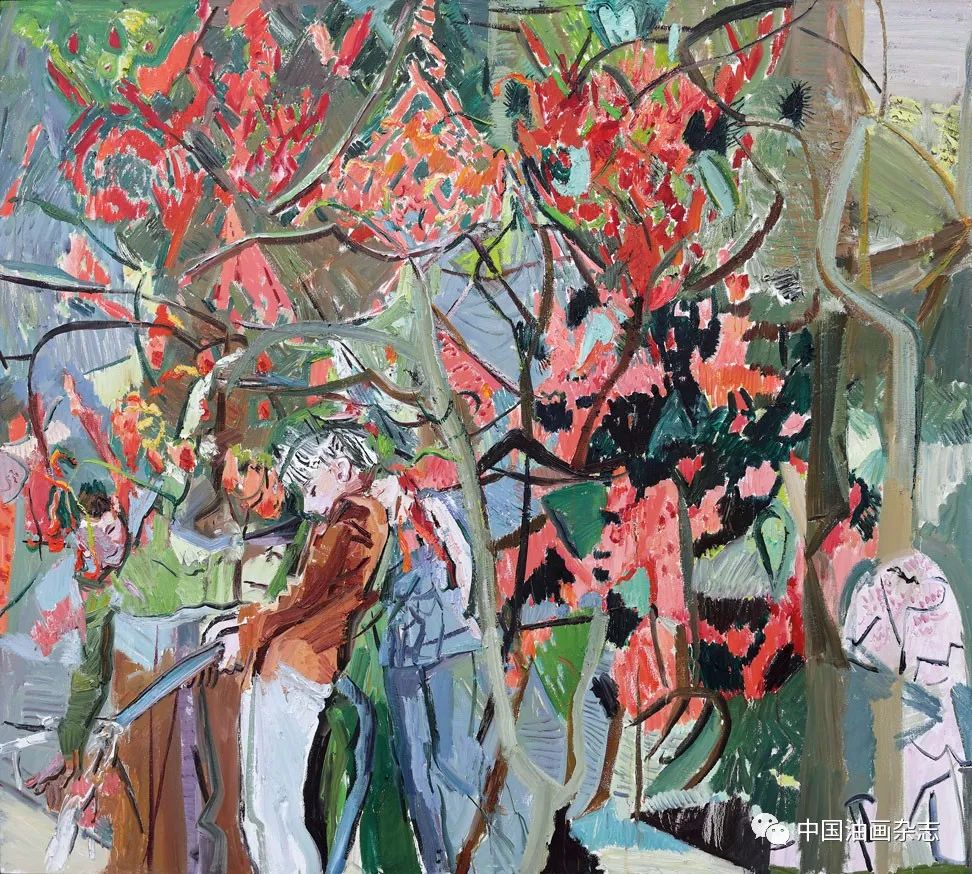 2019年超以象外——首届中西表现绘画师生作品联展李海林 棠云的风景