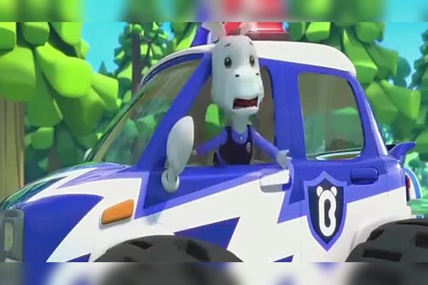 宝宝巴士大家来帮忙终于大灰狼被抓到了咪咪拿回了糖果