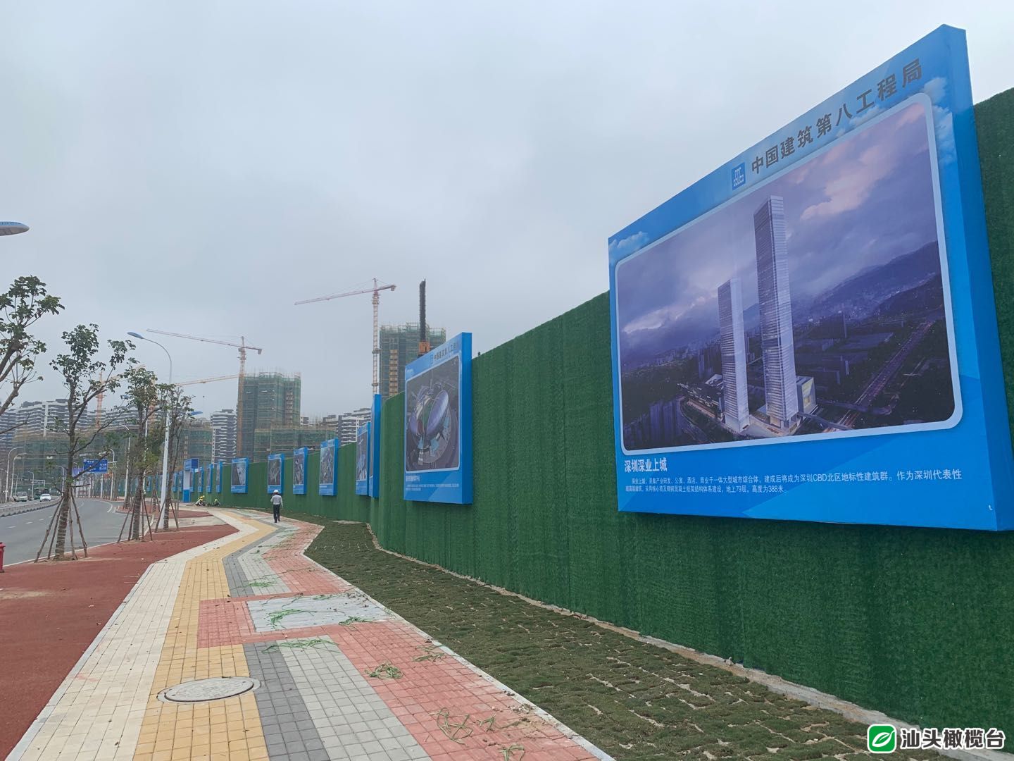 中建八局抓紧组织复工加快推进南滨路汕头市游泳跳水馆改建