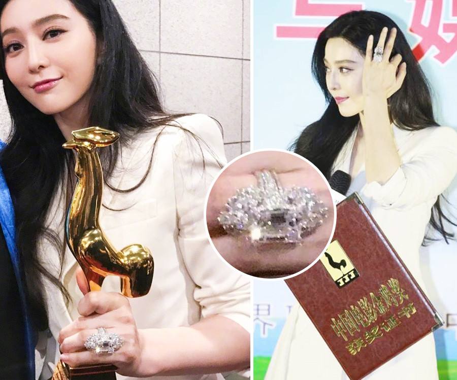 范冰冰虽然现在已经不常出现在公众之中,但是她那震惊娱乐圈的20克拉