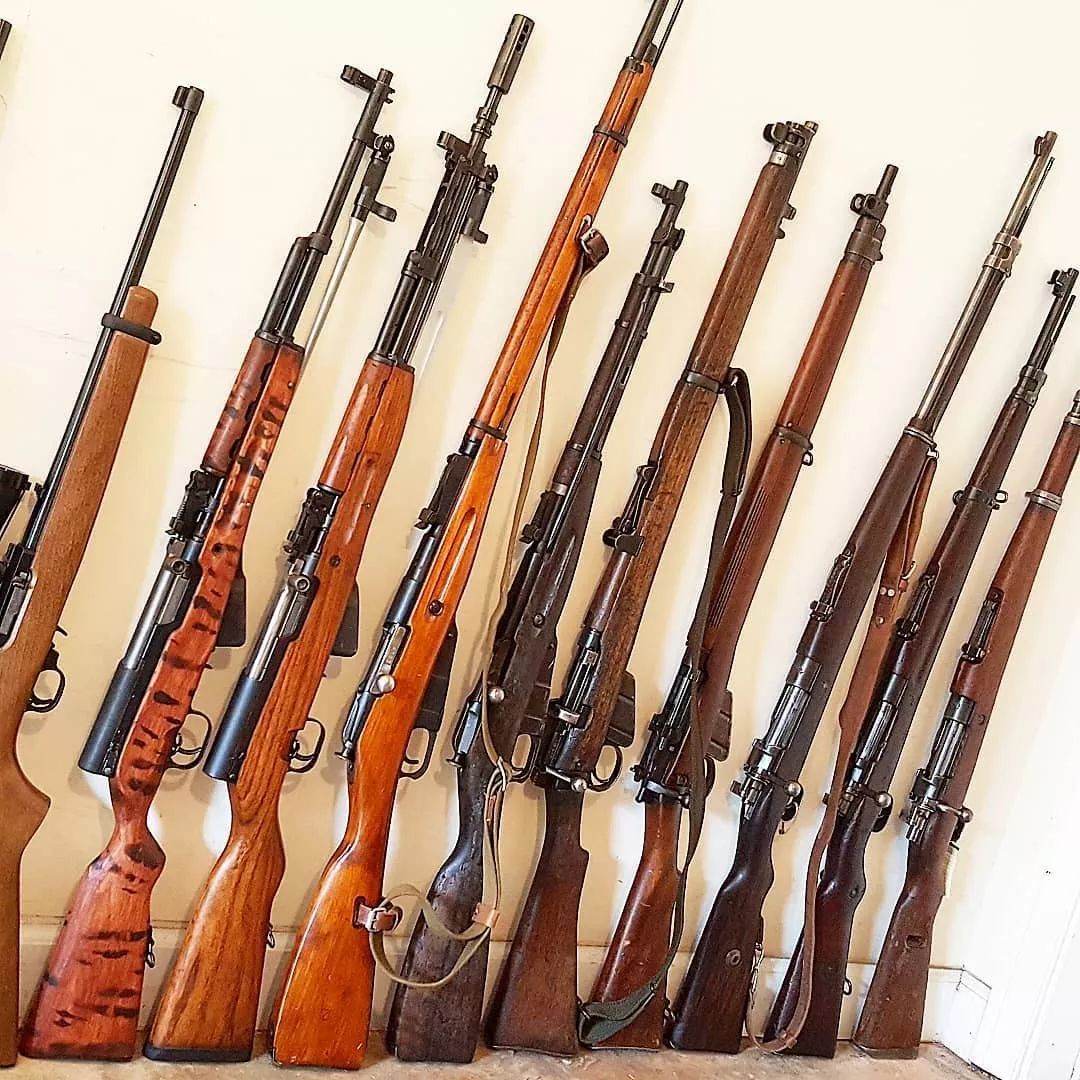 中式水连珠国外枪械玩家收藏的53式步骑枪图集