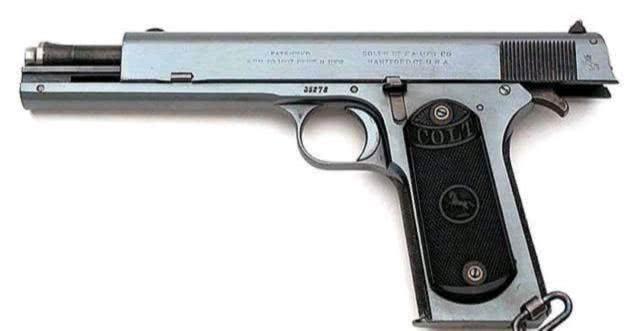 勃朗宁手枪系列中绝对的另类柯尔特m1902大型手枪