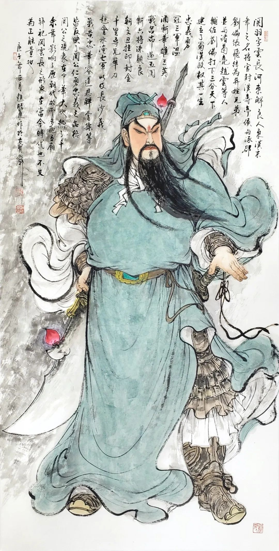 赵胜东名作关圣造像