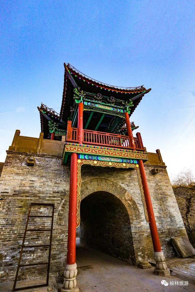 初春漫步在榆林的古城镇