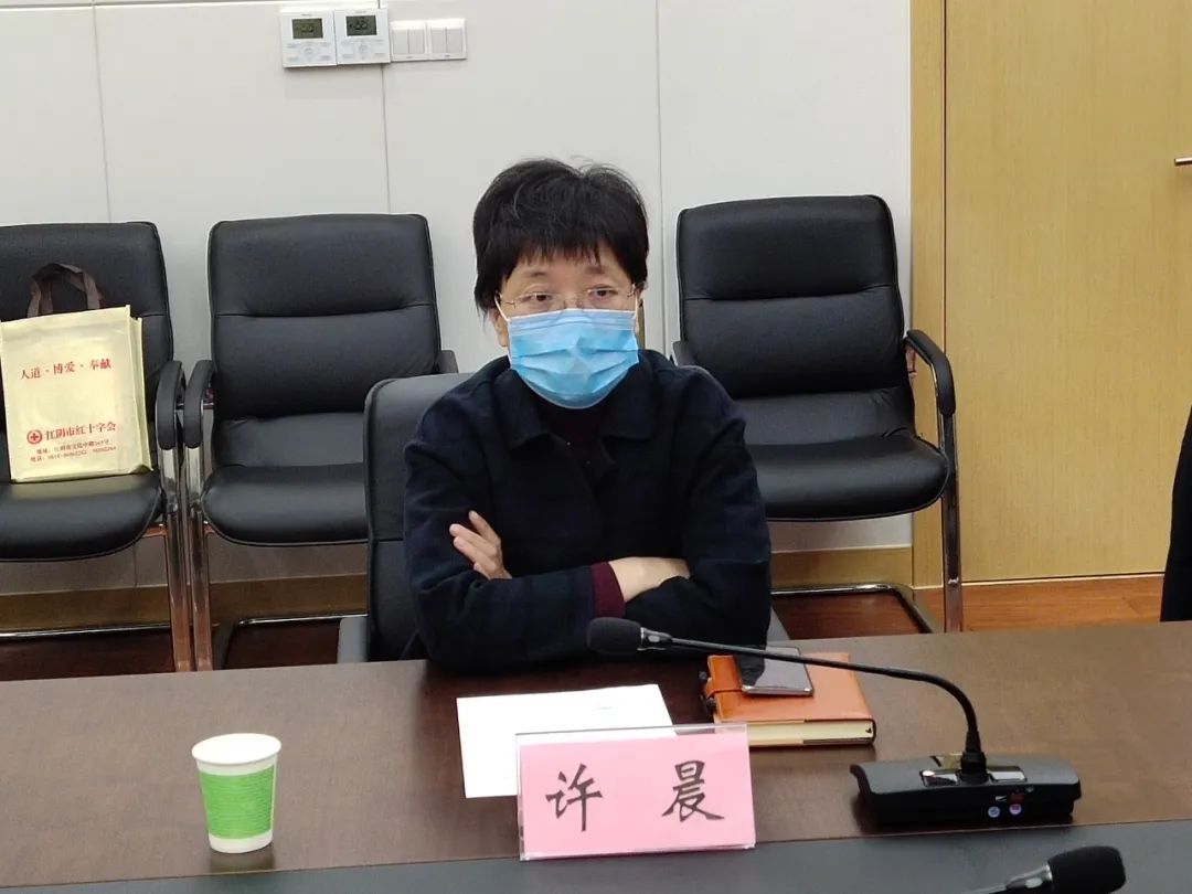 江阴市副市长,市红十字会会长许晨表示,疫情防控期间,江阴市红十字会