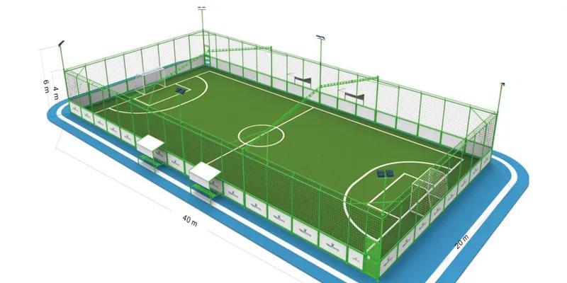 五人制足球场草坪施工方案