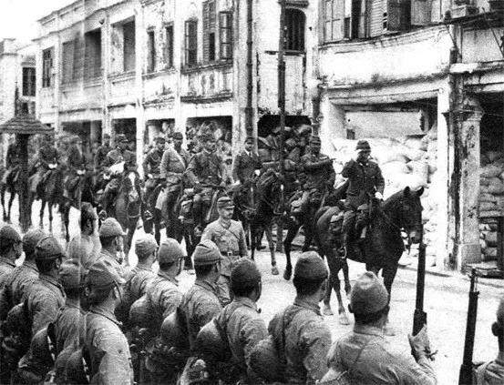 1941年日军拍下了这段入侵海丰的镜头