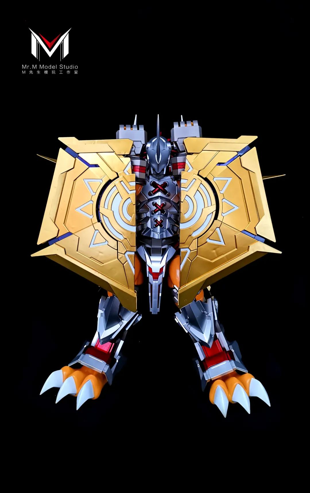 看我的盖亚能量炮frs战斗暴龙兽涂装制作