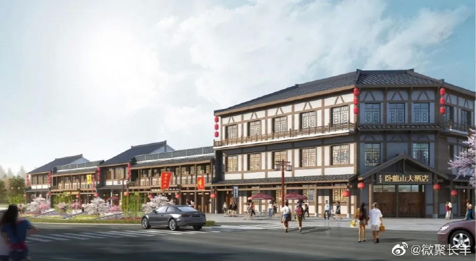 岗集镇副中心两条商业街改造提升工程动工