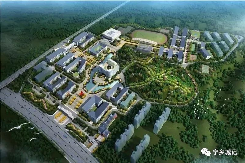 位于宁乡香山职教大学城的新校址建设全面启动长沙幼儿师范高等专科