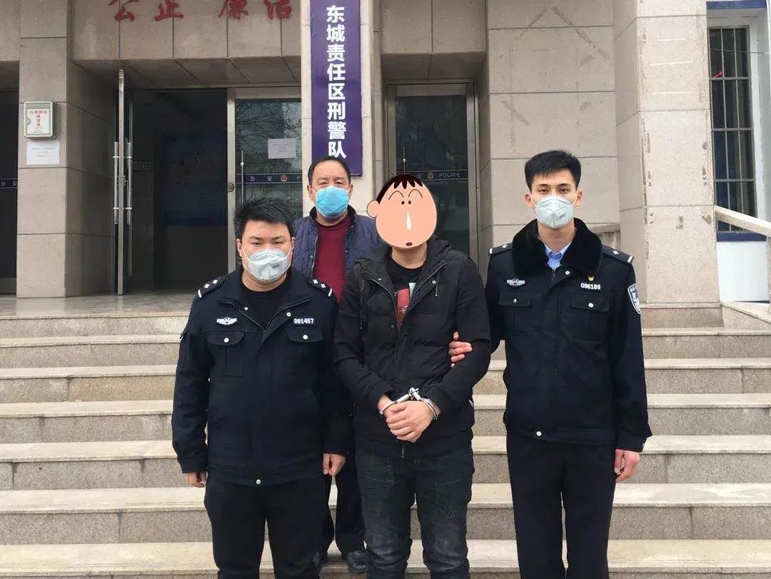 运城警方抓获一名逃犯