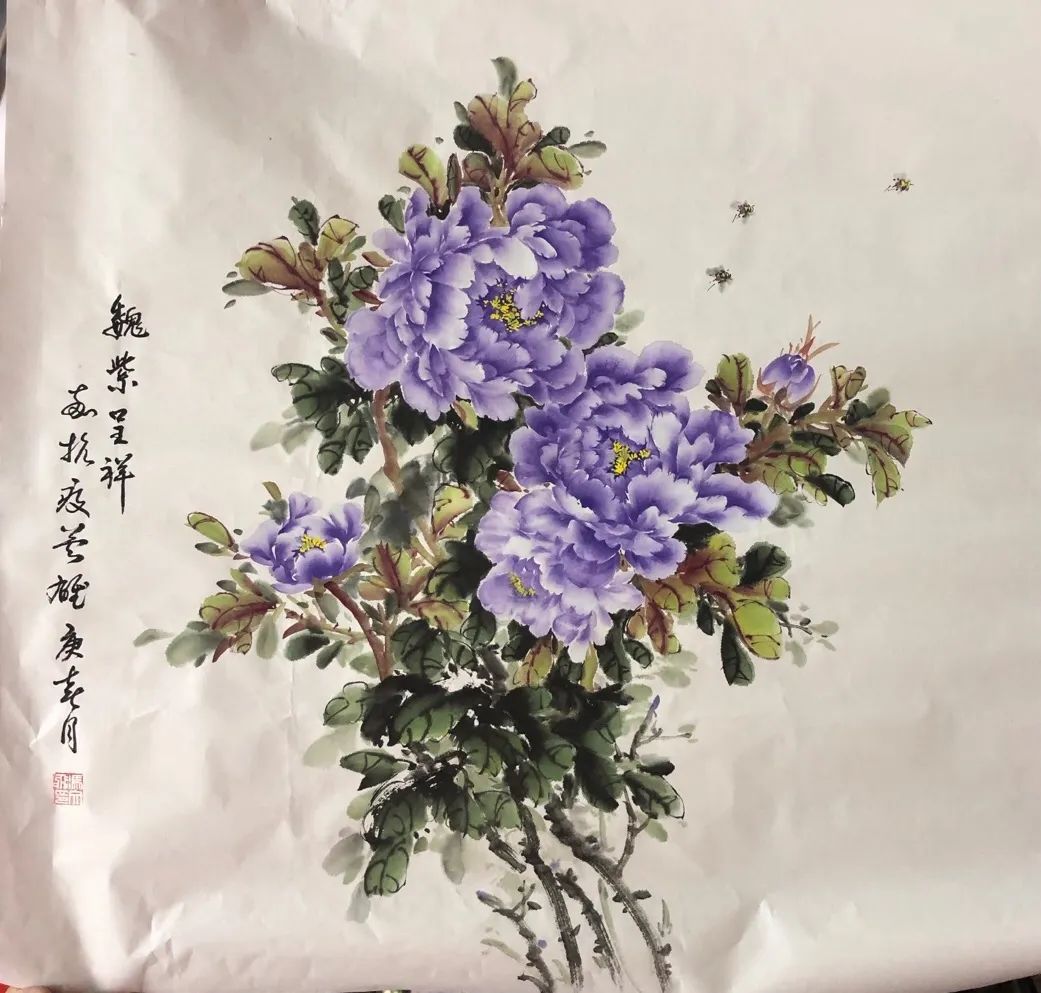 民众镇书画协会:翰墨传情 以墨战"疫"