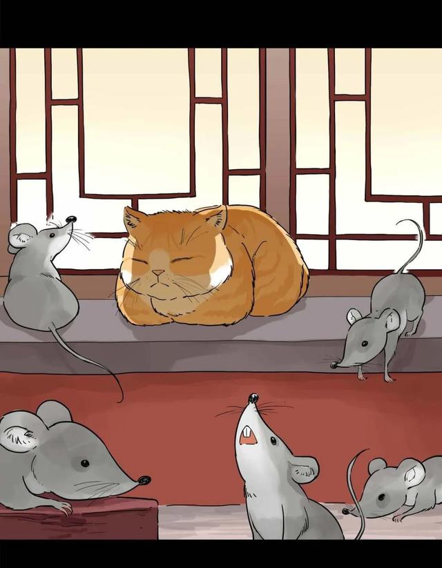 民间故事漫画猫喇嘛一只会讲经的猫