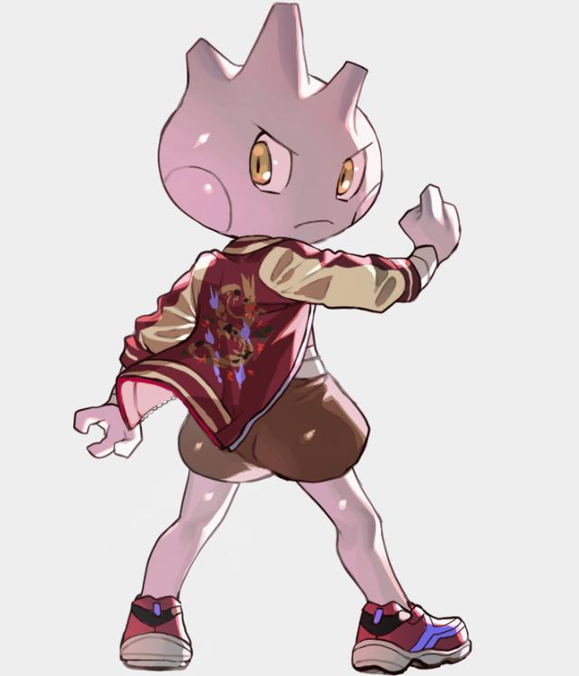 巴尔郎在宝可梦中是少数拥有三种进化的格斗系宝可梦.