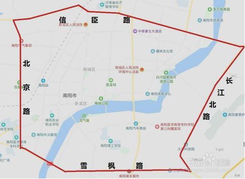 南阳限行区域地图2022图片