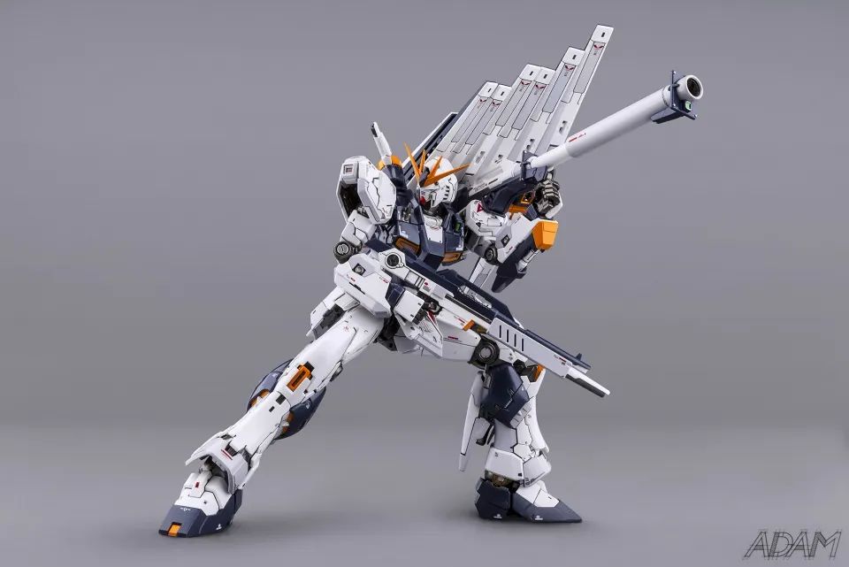 小t高达秀rx93νrg牛高达喷涂作品