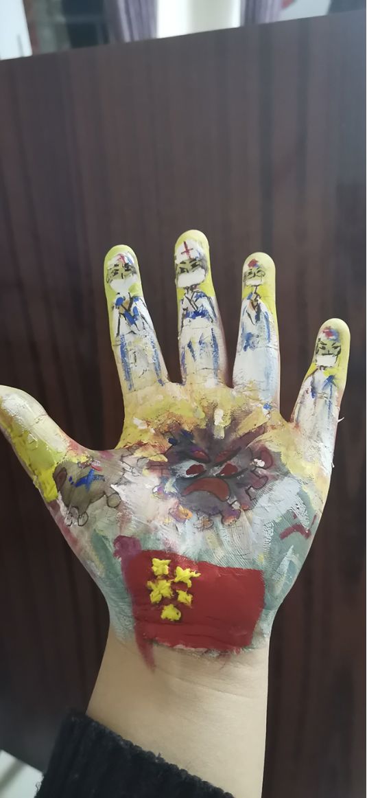 掌上世界绽放你不一样的美丽第三届手掌彩绘比赛