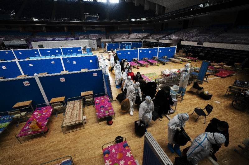 21岁大二女生到武汉方舱当安保连值17天夜班提前体验当兵