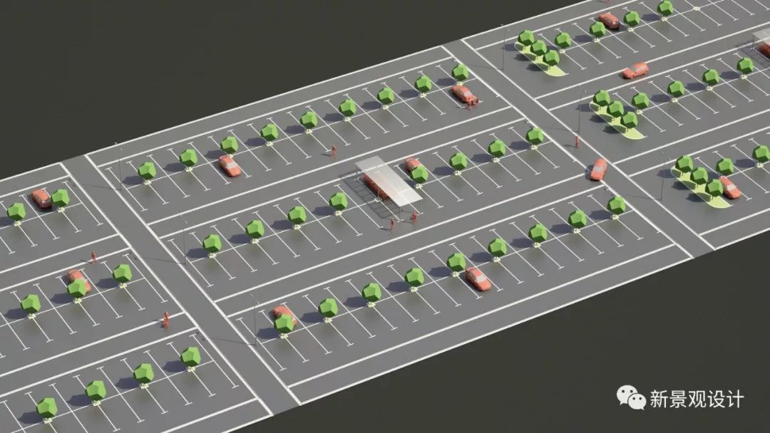 场地设计停车场布置图片