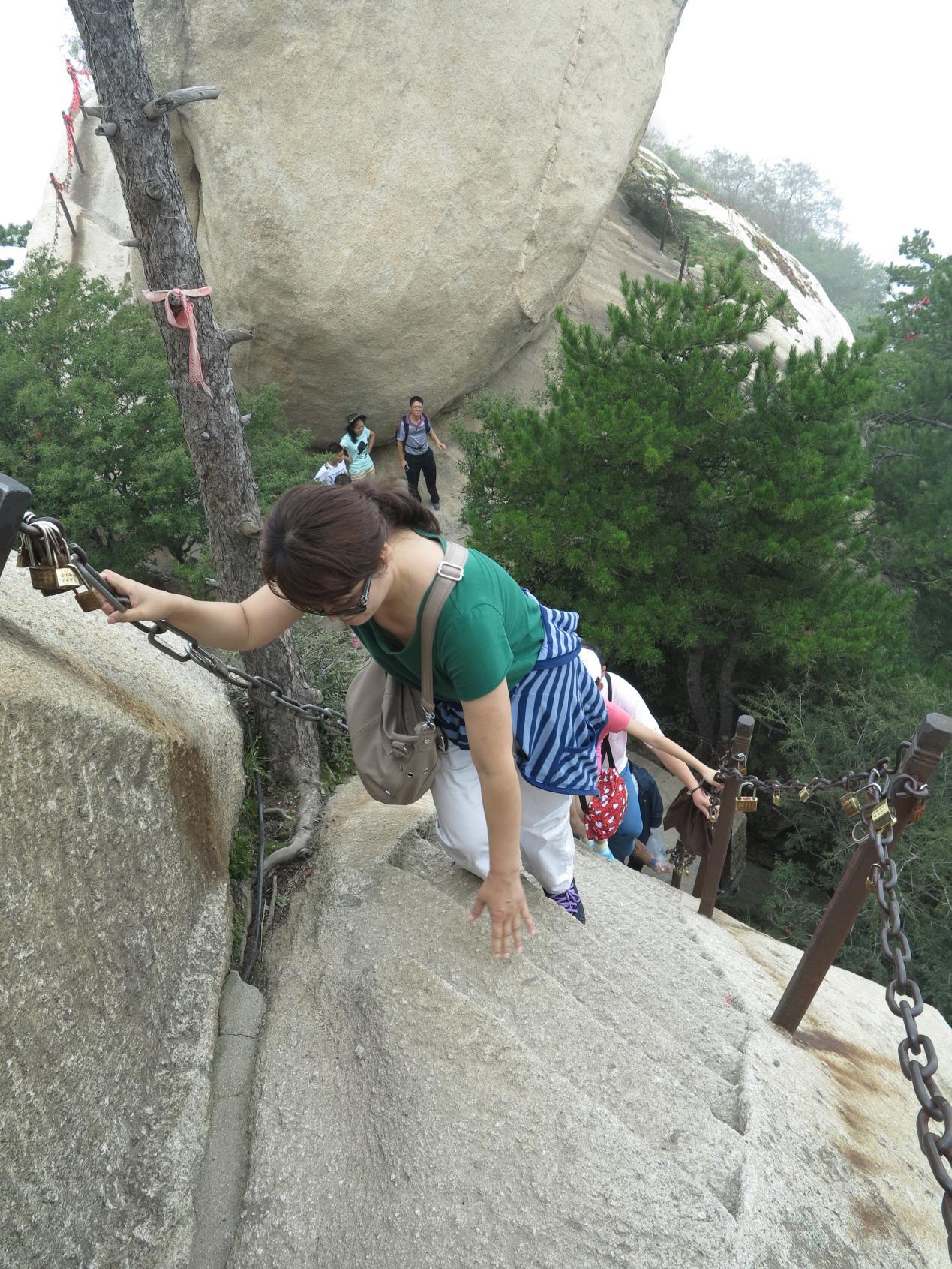 原创一日登华山尽览奇险天下第一山