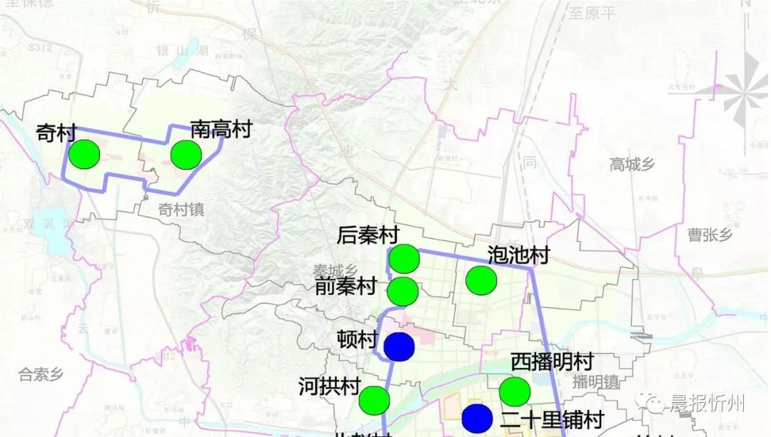忻州这34个城中村被列入改造范围快看有你们村么