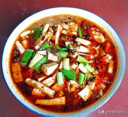 华山脚下的美食一碗没有麻食的麻食泡