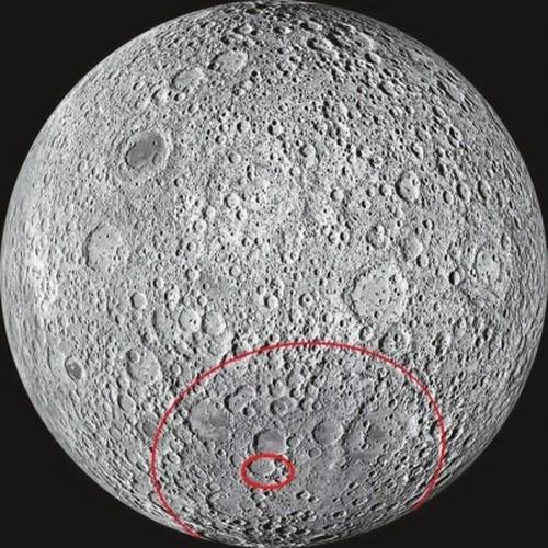 月球正反面图片