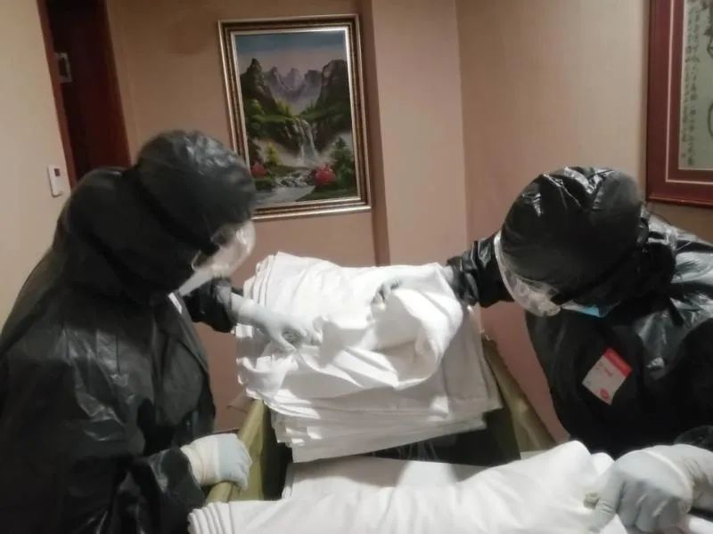 战疫故事在延吉市首个医学观察集中隔离点他们这样真情守护