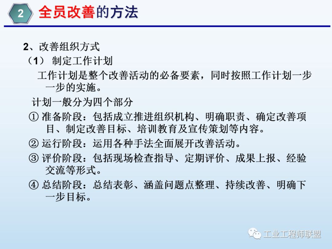 全员改善推动方法与工具