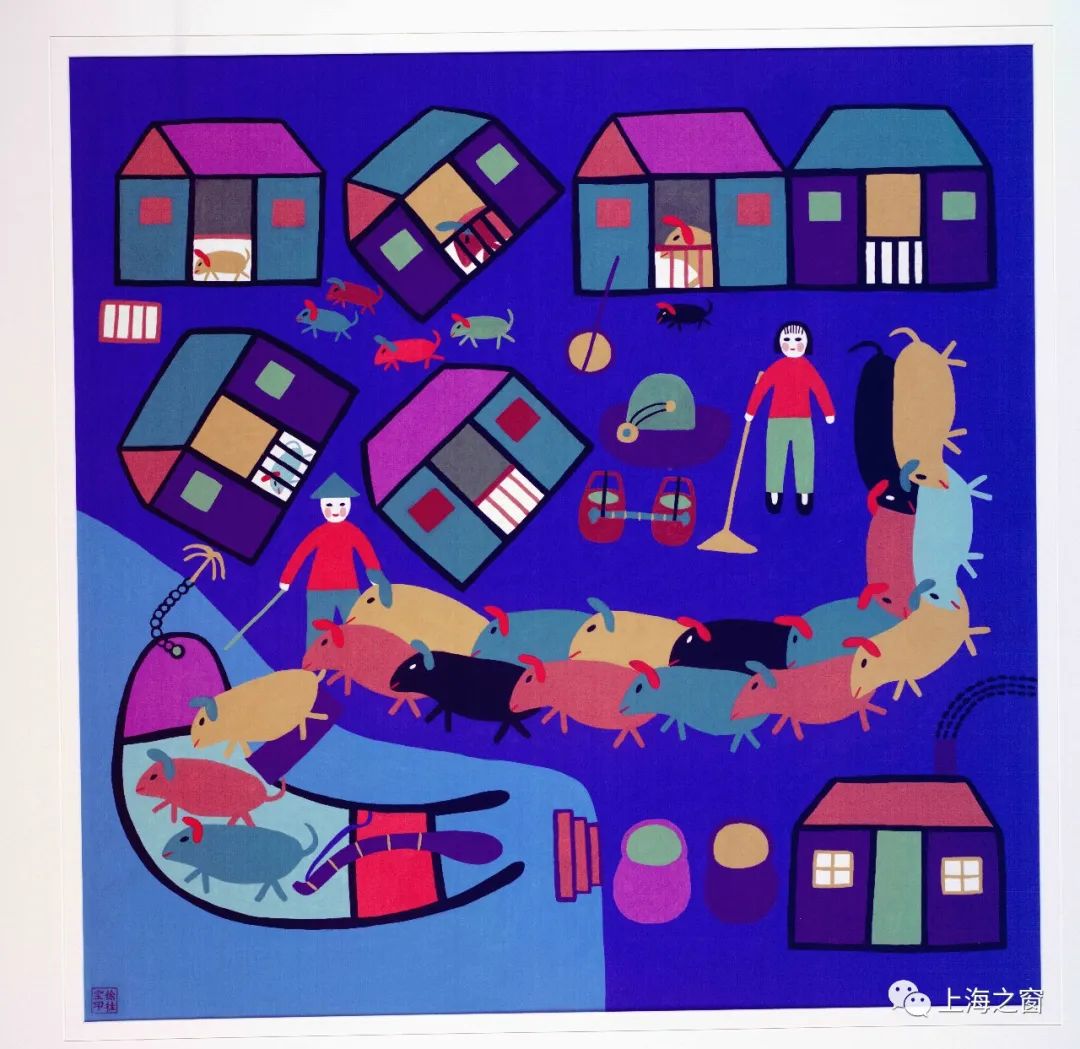 线上观展 | 金山农民画(之二/乡间劳作)