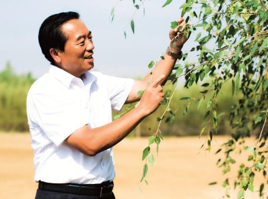 植树节 让我们铭记库布其治沙英雄_沙漠