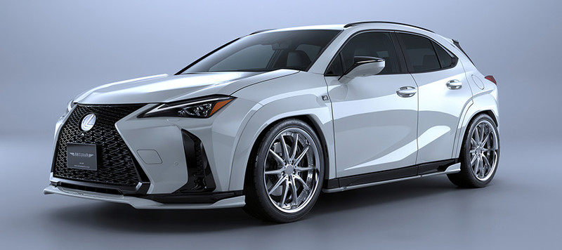 lexusuxfsport车型专用artisanspirits量身打造空力套件