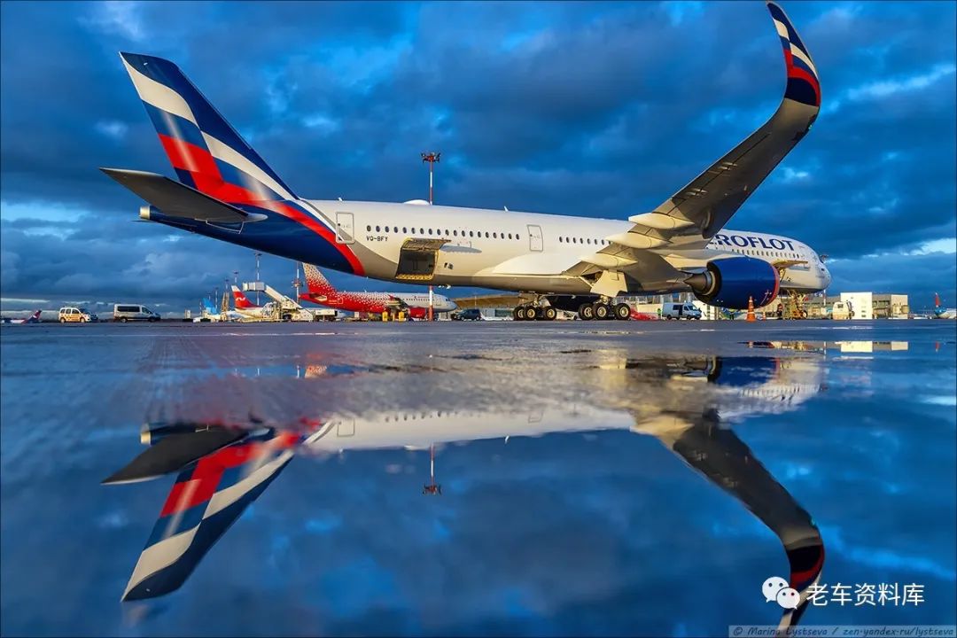 俄罗斯航空公司喜提新机 空客a350-900_客机