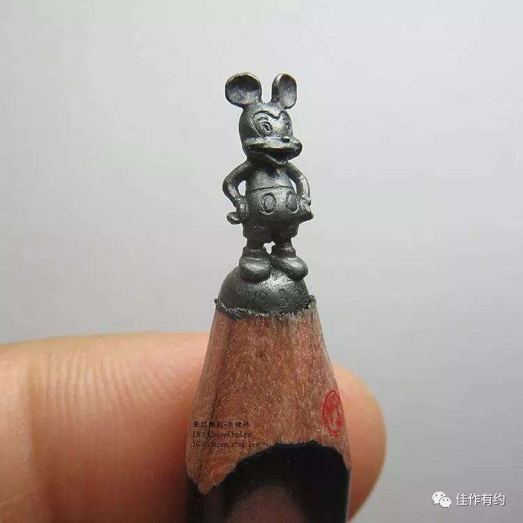 台湾微雕达人笔雕作品惊艳世界