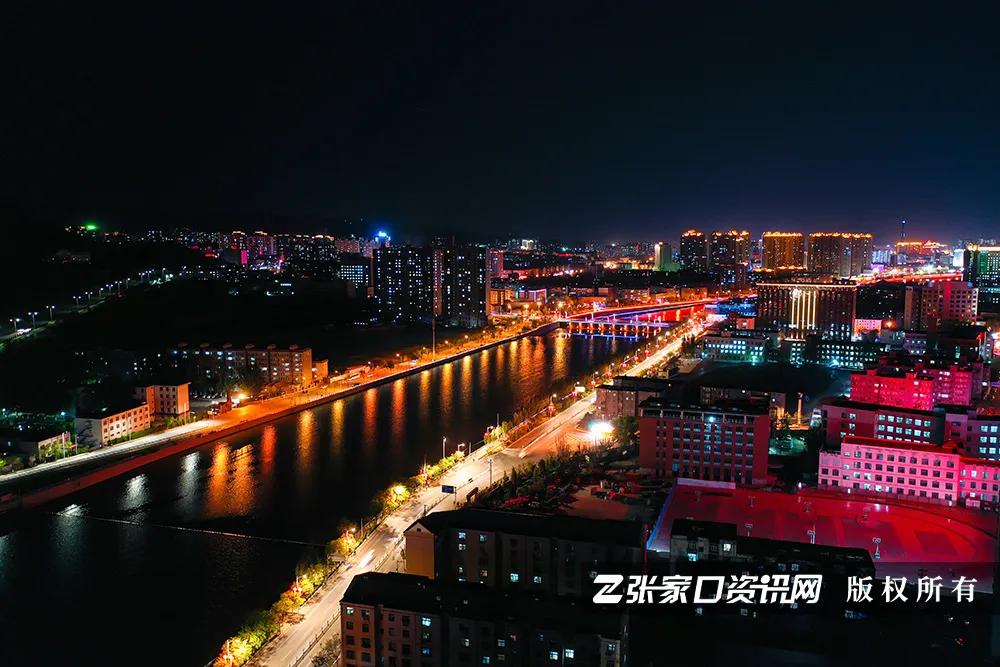 清水河夜景▲明湖風光看完這些美景,你是不是感覺像個假張家口人?