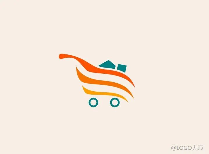 购物车元素主题logo设计合集鉴赏