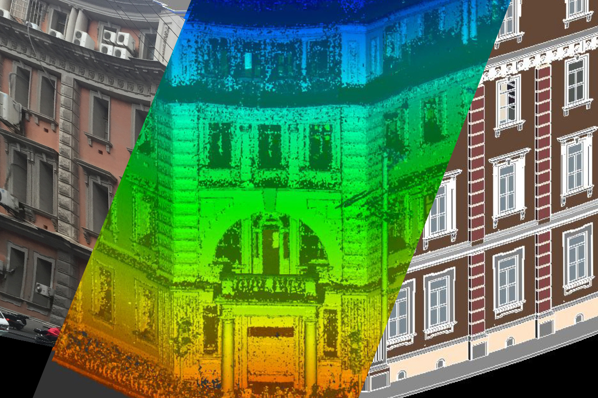 三维扫描成果展示历保建筑201907