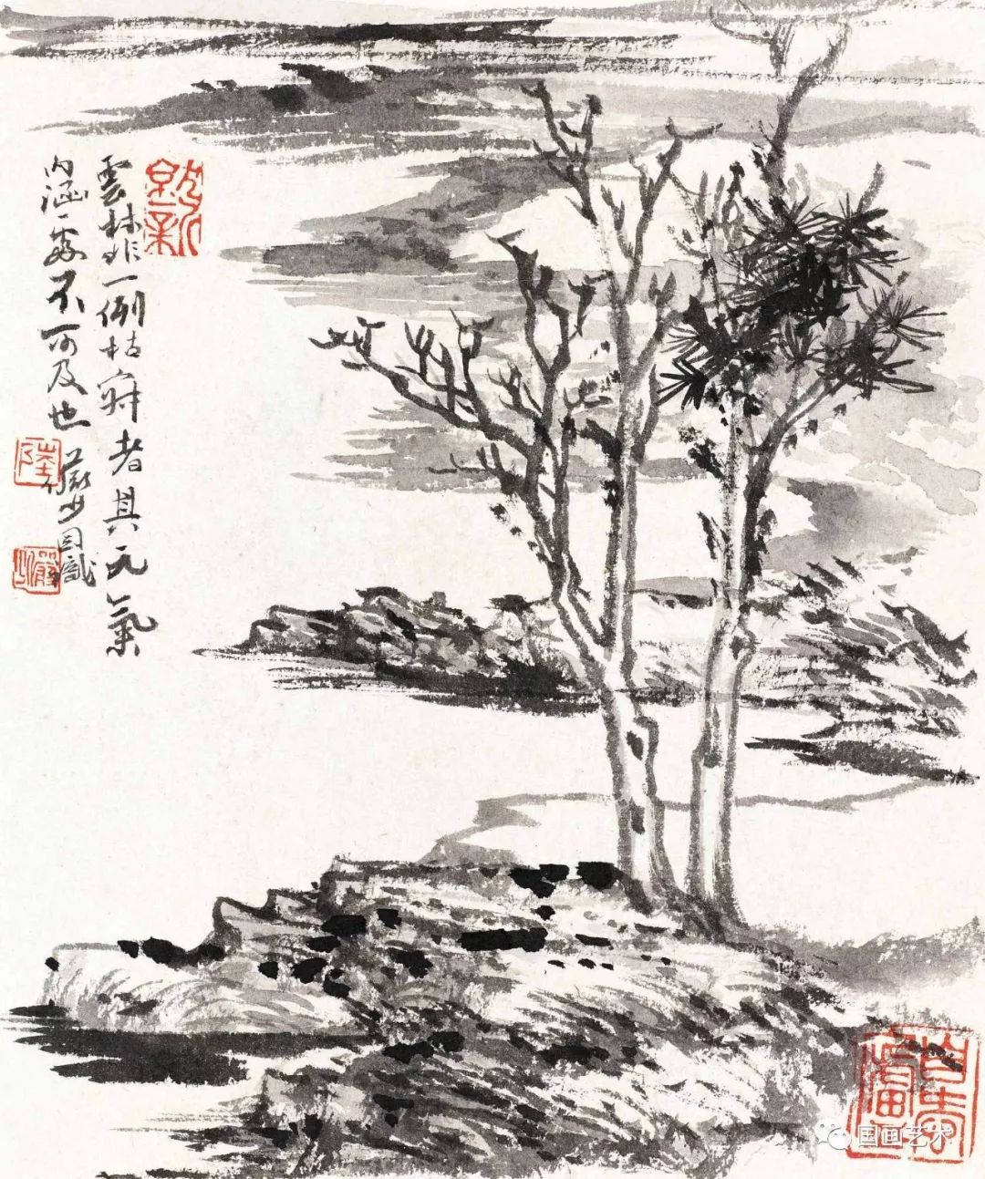 大匠之门山水巨匠陆俨少作品欣赏318幅