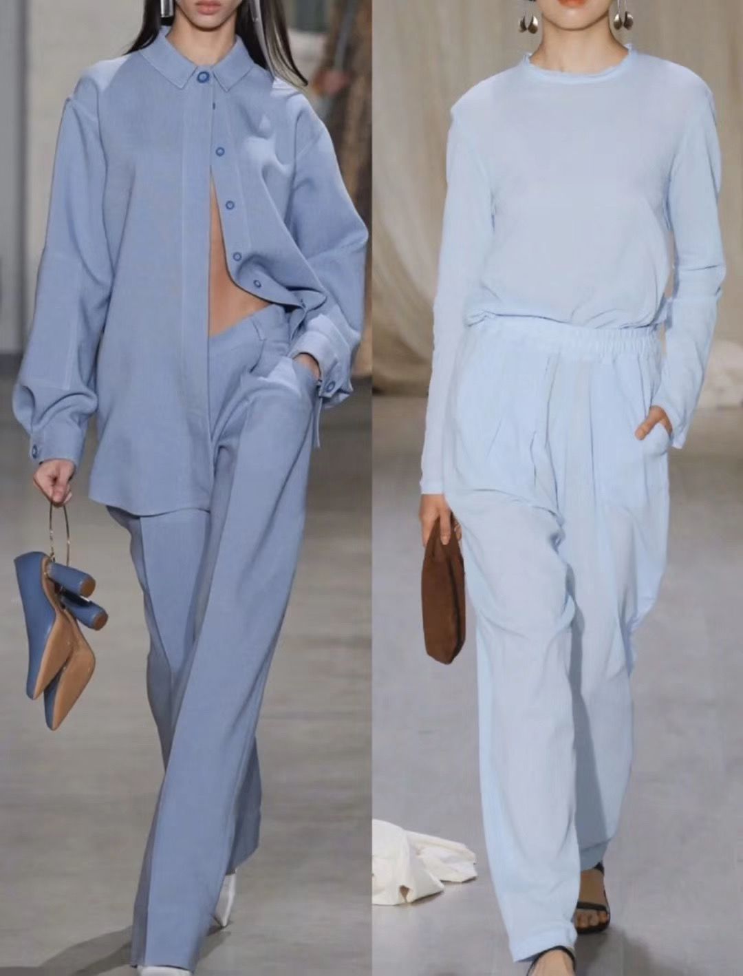 今年的大牌都在用这个蓝色