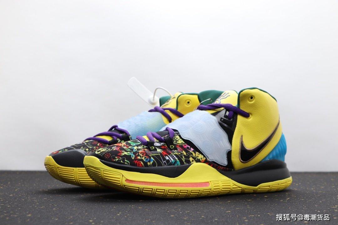 欧文伤退依旧推出鼠年限定篮球鞋欧文6代中国年黑黄开箱