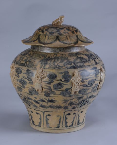 云看展:土火之艺——玉溪陶瓷展_青花