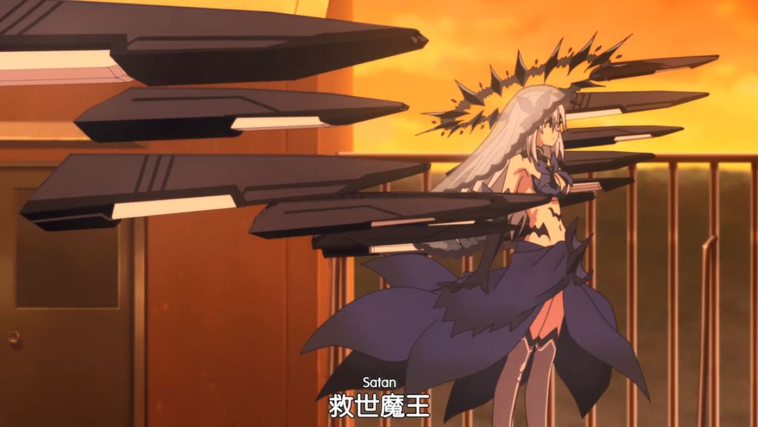 第11卷登场的是救世魔王,那是与绝灭天使互成一对的漆黑魔王.