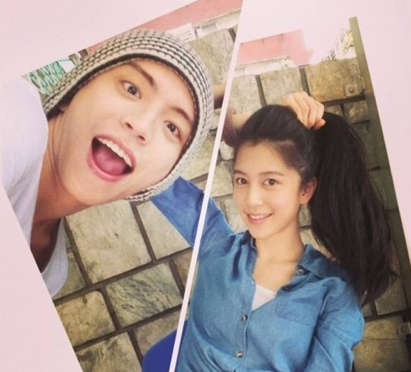 天祥与小15岁女友蜜游公园,被拍后反应低调,不愧是大哥的儿子_刘奕儿