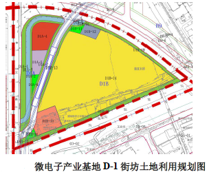 外高橋保稅區微電子產業基地d-1 街坊為外高橋區域的配套動遷基地