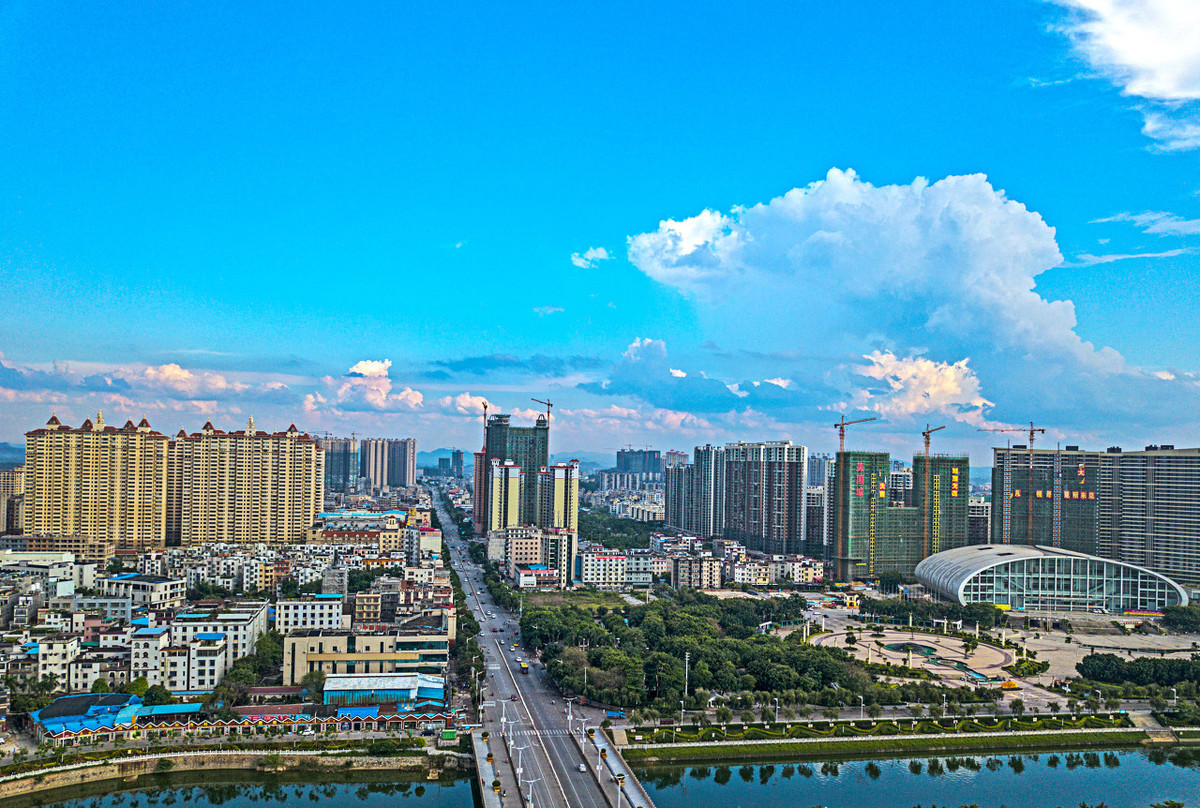 原创广西版的东莞玉林市各县市发展强劲城区优势不明显